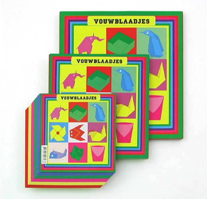 10 Packungen Faltblätter 12 x 12 cm 894326