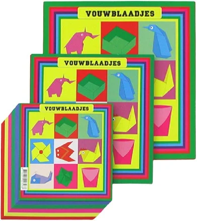 10 Packungen Faltblätter 16 x 16 cm 894327