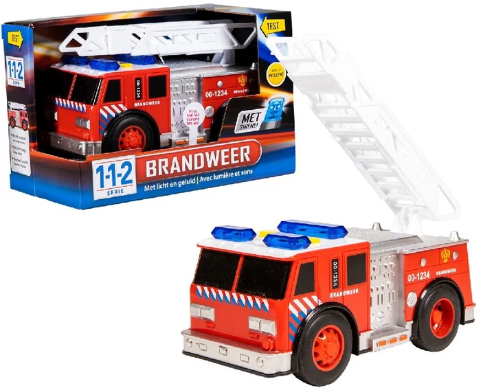 112 Rescue Racers Feuerwehr mit Licht und Ton