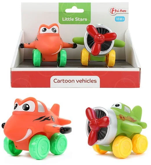 2 Little Stars Weich-PVC-Flugzeug 7185