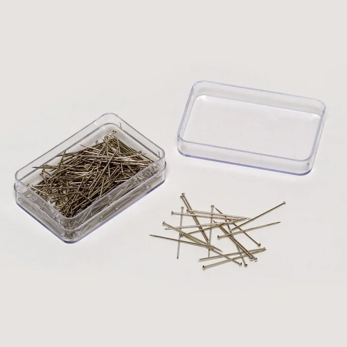 200 Stecknadeln mit Metallkopf