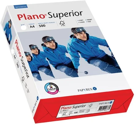 250 Blatt Plano-Superior-Papier weiß A4 160gr