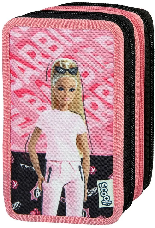 3-Vaks Gevulde Etui Barbie