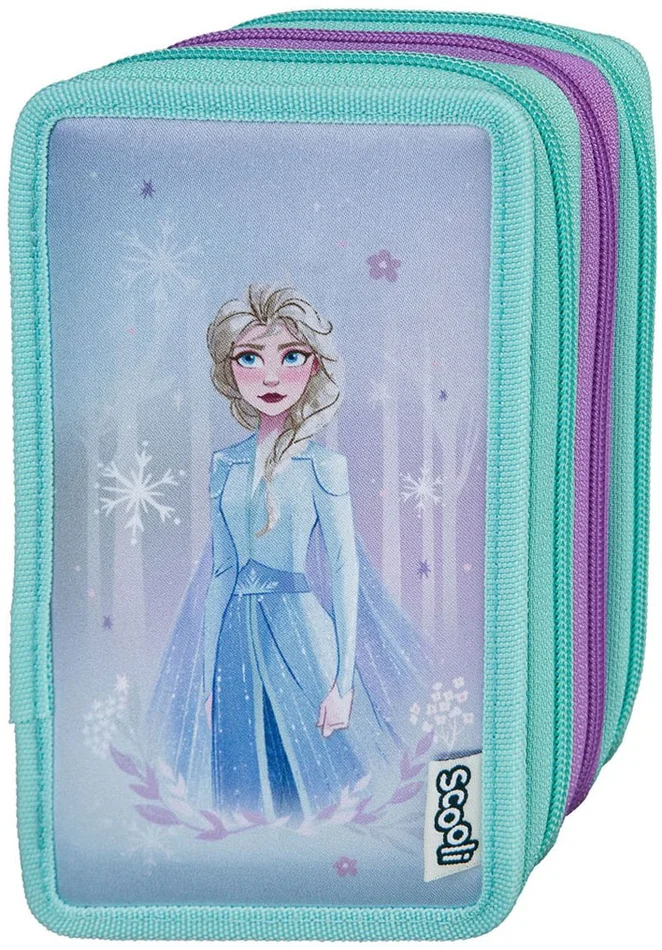 3-Vaks Gevulde Etui Disney Frozen