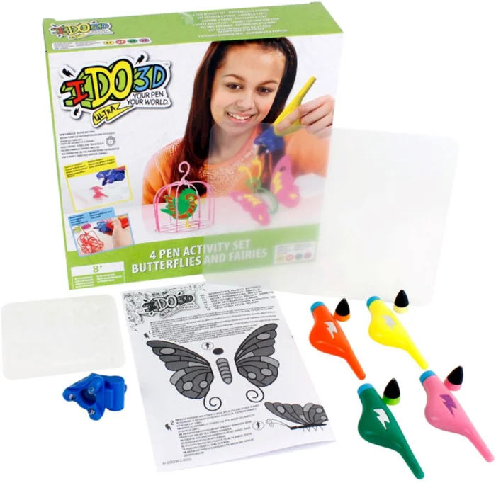 3D knutselset Butterfly en Fairies IDO3D