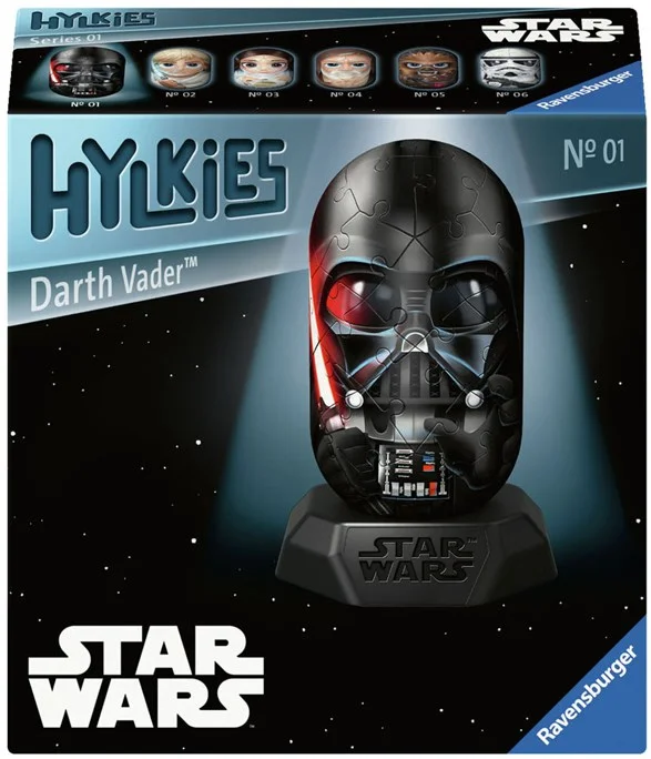 3D Puzzel Hylkies Star Wars Darth Vader, 54st.