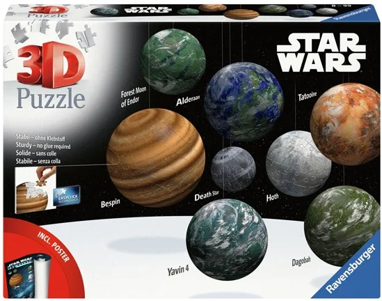 3D Puzzel Star Wars Planet Of The Galaxy, 531st.