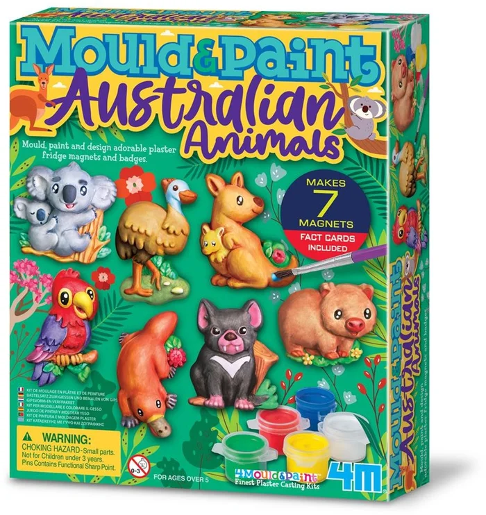 4M Gieten En Verven Australische Dieren