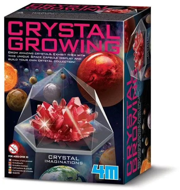 4M Groei Een Kristal – Ruimte