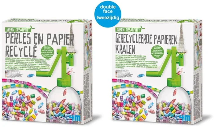 4M Papieren Kralenketting – FR + NL Versie