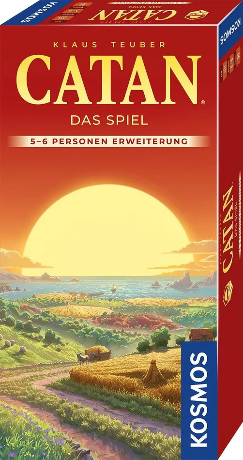 5-6 Personen Erweiterung (2025) – Catan – Das Spiel, deutsch (Erw.)
