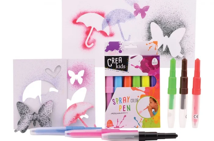 6 Crea Kids Air Marker in Box 28309