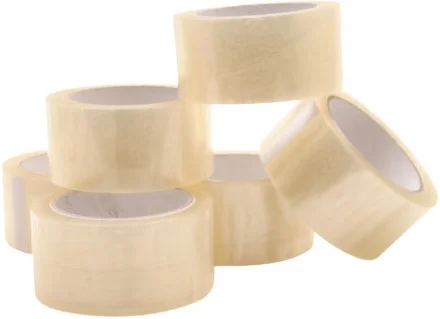 6 Rollen Verpackungsband transparent 66m*50