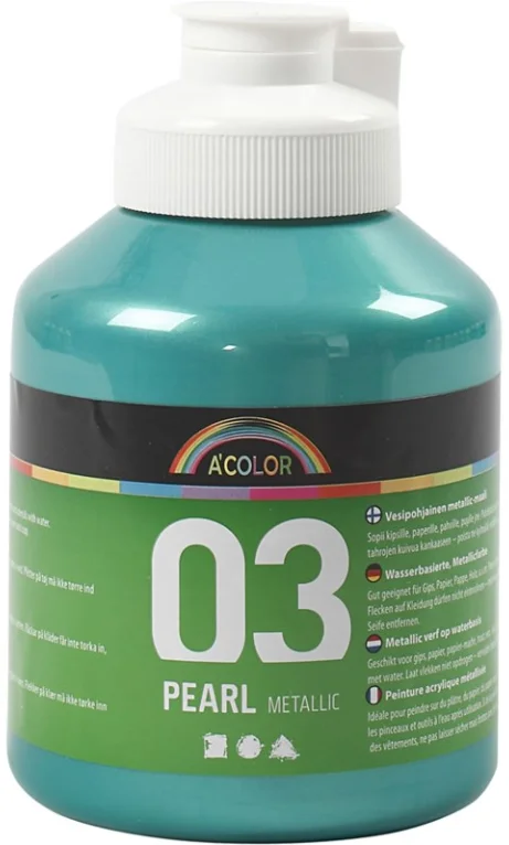A-Color A-Color Metallic Acrylfarbe Grün 500 ml