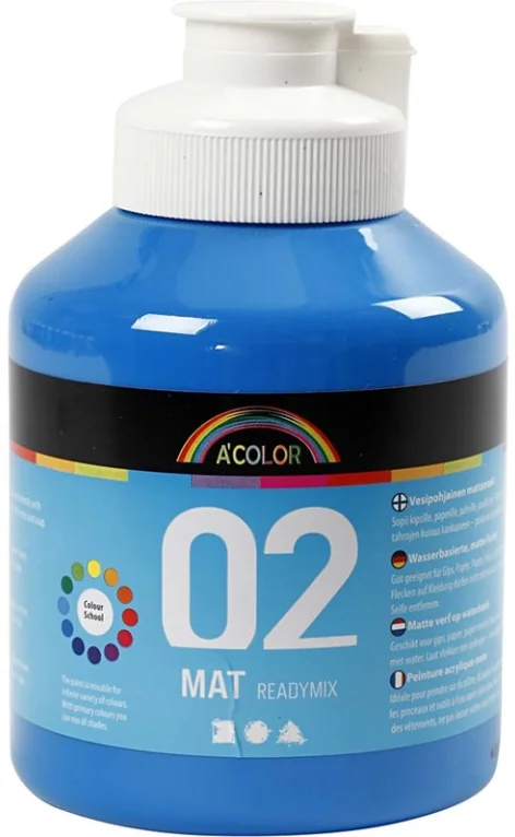 A-Color A-Color Posterfarbe Primärblau 500 ml