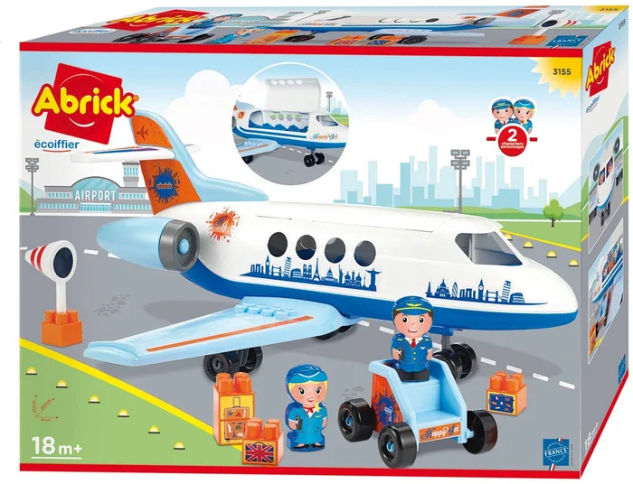 Abrick Vliegtuig + Accesoires