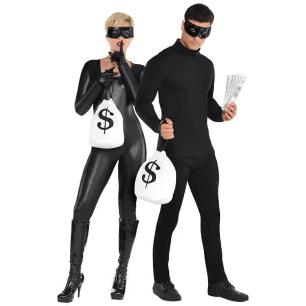 Accessoires Bankräuber