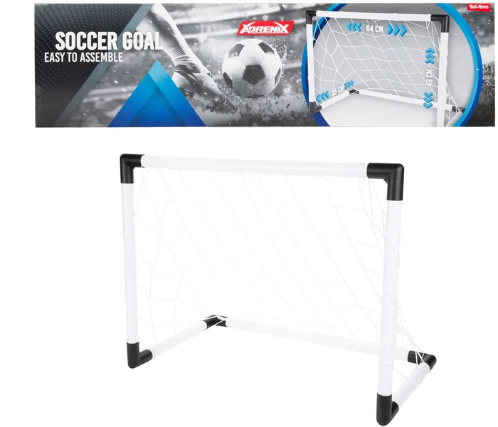 Adrenix Voetbaldoel met Net, 64x49x35cm