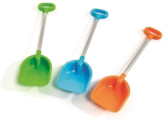 Adriatic Schep kunststof met alu. steel 69cm 1124