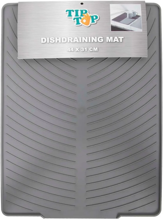 Afdruipmat grijs 44x31cm