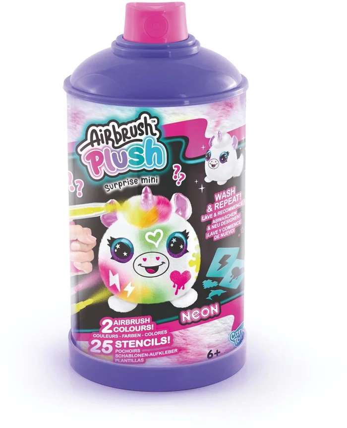 Airbrush Mystery Mini Pluche 1-Pack Neon