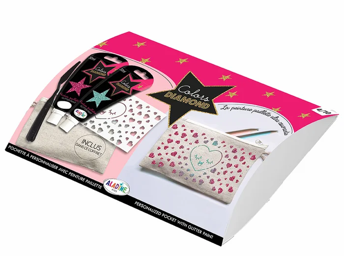 Aladine Aladine Diamond Box Etui Decoreren Set Hart