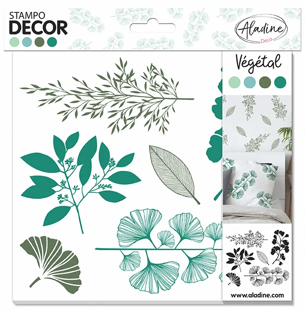Aladine Aladine Stampo Decor Stempels Natuur