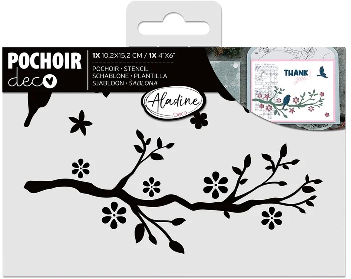 Aladine Aladine Stencil Tak 10 x 15 cm