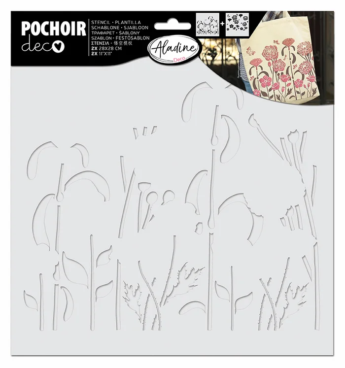 Aladine Aladine Superposable Template Set Nature