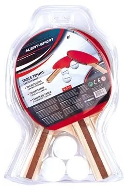 Alert Sport Tafeltennis Set Met 3 Ballen