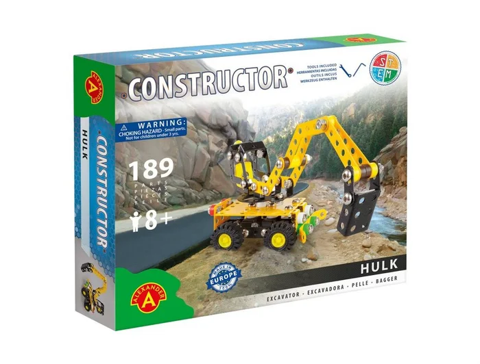 Alexander Toys Constructor – Hulk (Bagger) – 189 Stück