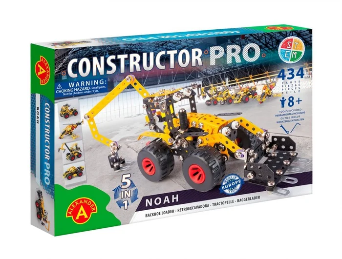 Alexander Toys Constructor PRO – Noah – 434 Teile