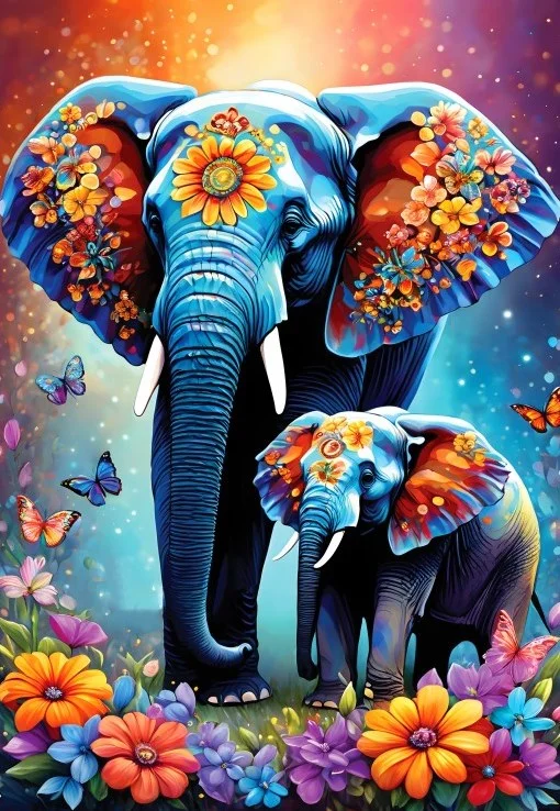 Alipson Puzzle Elephants – Maternal Love Collection – 1000 Teile