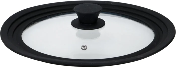 Alpina Deksel 28 cm; Glas met Siliconen Rand