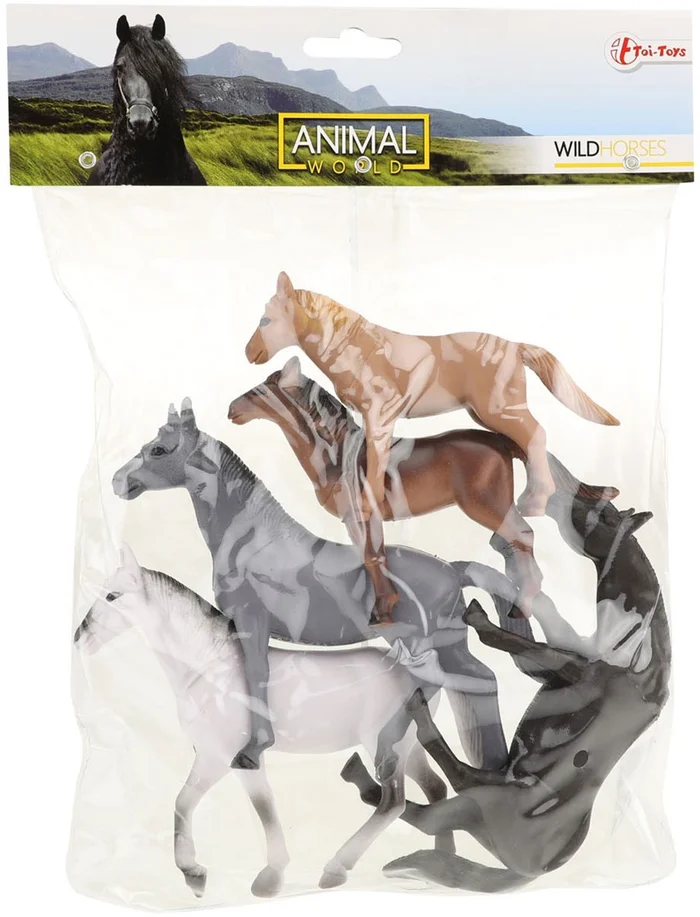 Animal World Paarden, 5st.