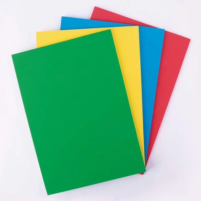 Apli Apli EVA Foam A4 Groen Geel Blauw en Rood – 5 mm – 4 stuk
