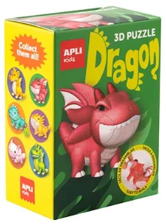 Apli Apli Puzzel Draken Groen