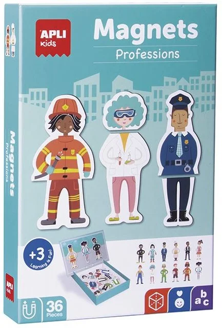 APLI Kids APLI – Berufe Magnetkarte 36-teilig