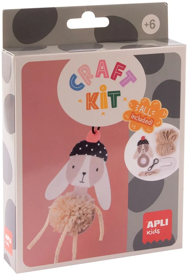 APLI Kids APLI – Craft Kit Pompom Konijntje