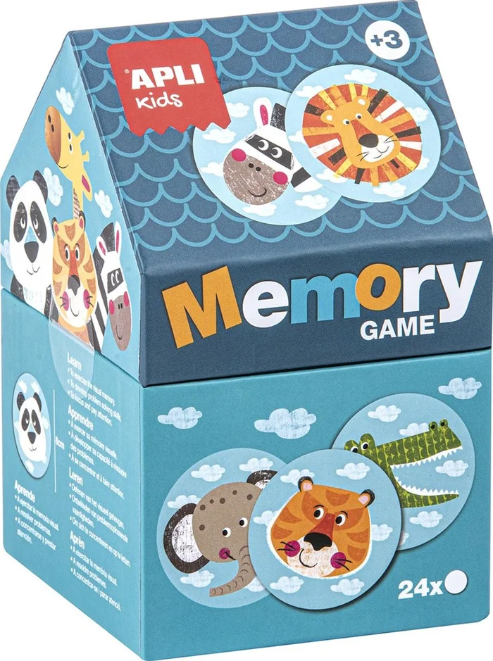APLI Kids APLI – Safari Memory 24-teilig