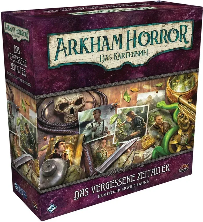 Arkham Horror: Das Kartenspiel – Das vergessene Zeitalter (Ermittler-Erweiterung)
