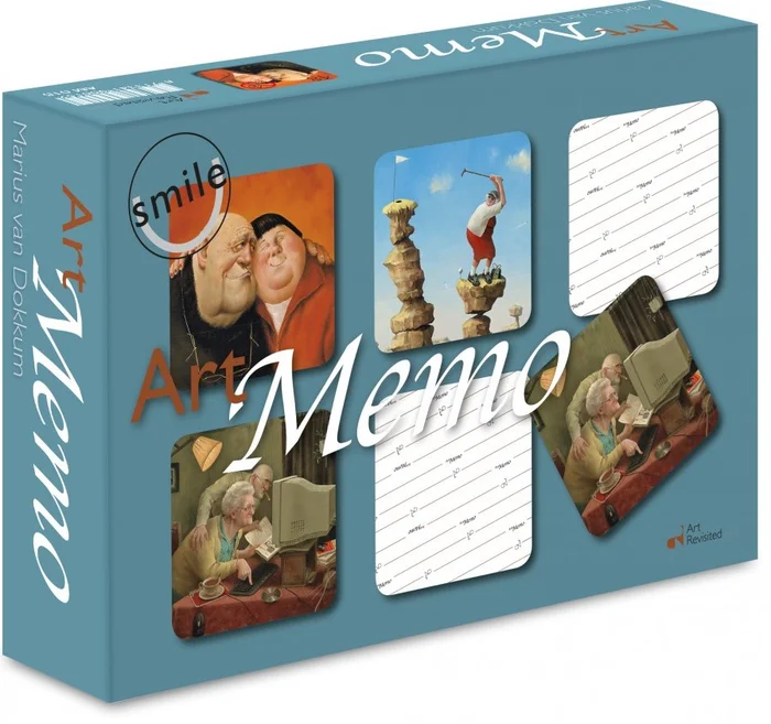 Art Revisited Marius van Dokkum Art Memo – Lächeln