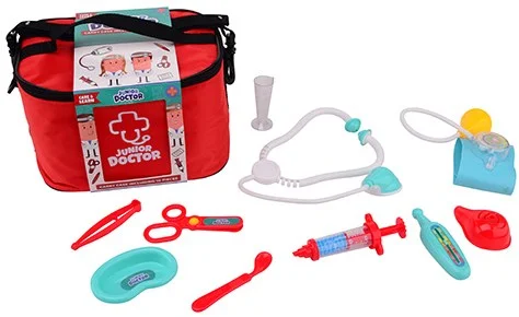 Arztset inkl. 10 Zubehörteilen im Tragekoffer 27663