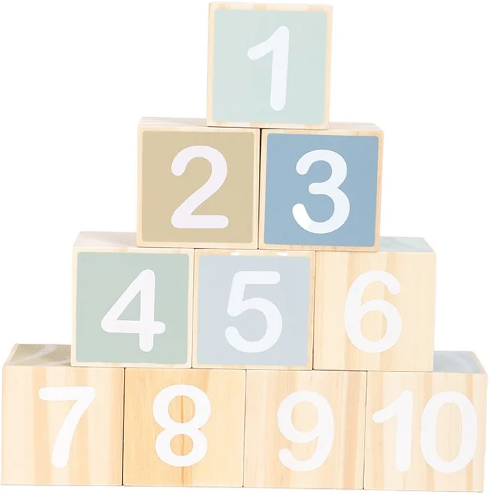 Atan Hölzerne Zahlenblöcke