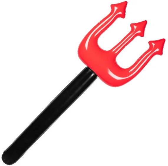 Aufblasbare Teufelsgabel 90 cm 73072