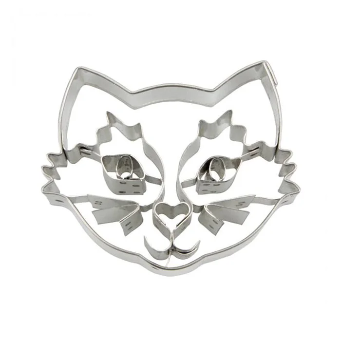 Ausstecher Katzengesicht