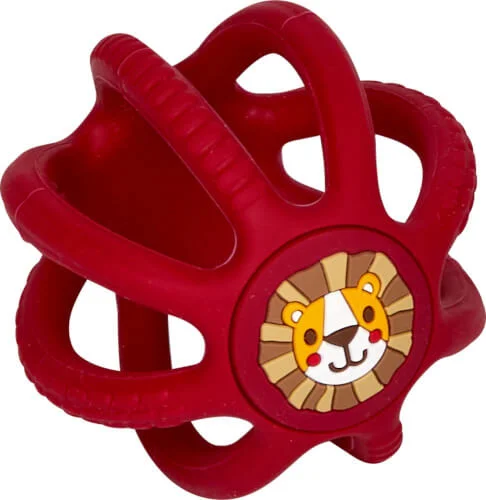 BabyGlück – Silikon-Greifball Löwe