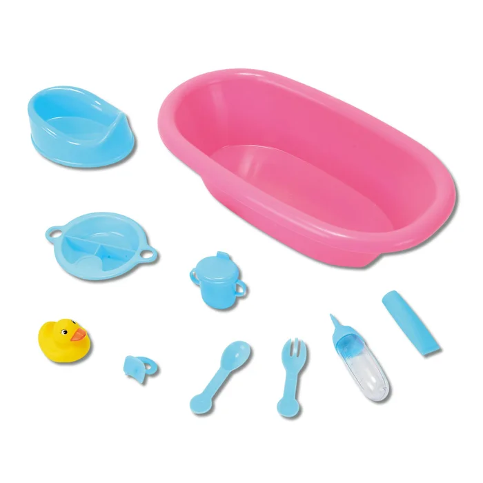 Bad- und Pflegeartikel für Puppenbabys bis 43 cm