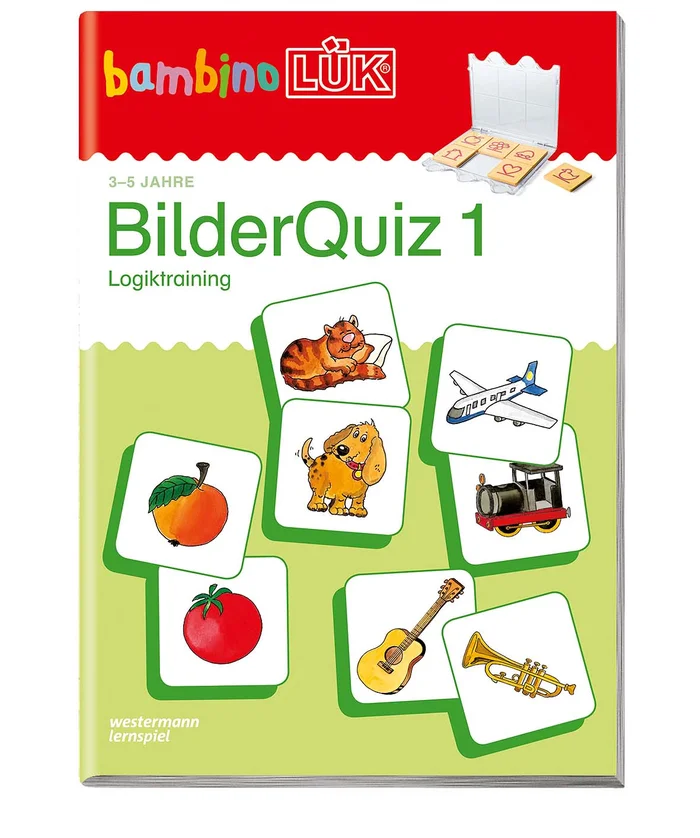 bambinoLÜK Bilder Quiz 1 – Kindergarten / 3/4/5 Jahre