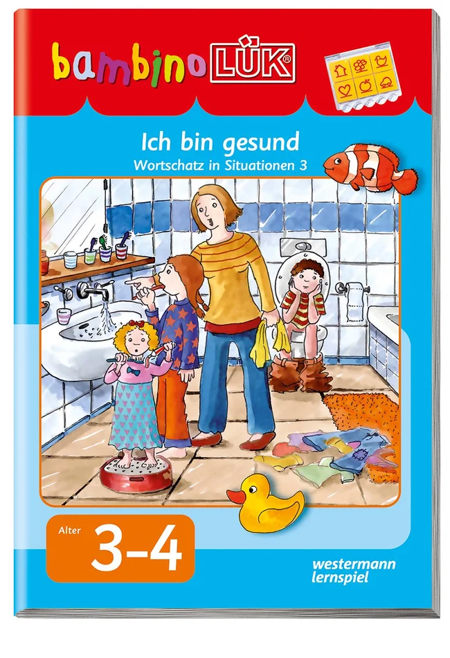 bambinoLÜK Ich bin gesund – Kindergarten / 3/4 Jahre